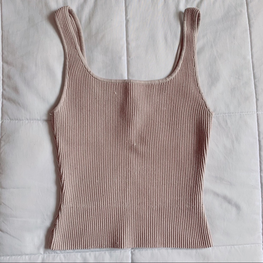 [sold] babaton sculpt knit top